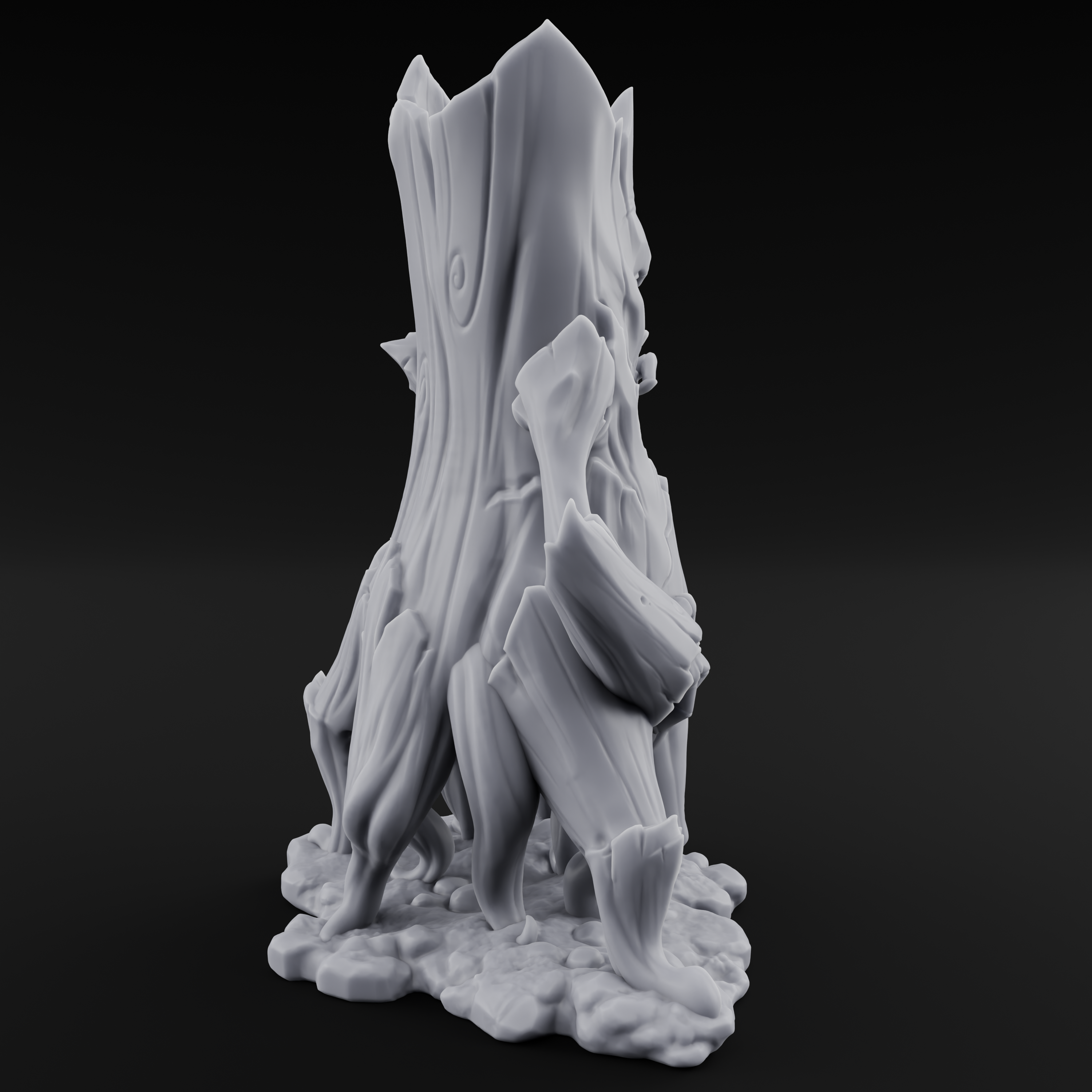 Rotting From Within Treant Corrupted Miniature for Dungeons and Dragons, Pathfinder or other TTRPGs