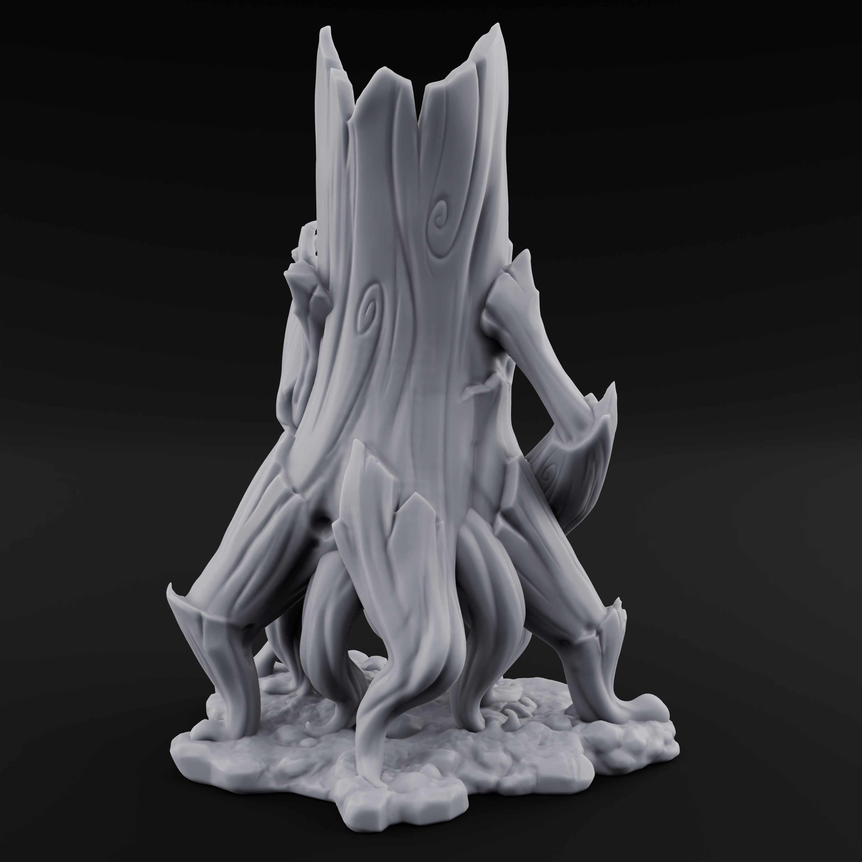 Rotting From Within Treant Corrupted Miniature for Dungeons and Dragons, Pathfinder or other TTRPGs