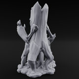 Rotting From Within Treant Corrupted Miniature for Dungeons and Dragons, Pathfinder or other TTRPGs