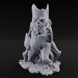 Rotting From Within Treant Corrupted Miniature for Dungeons and Dragons, Pathfinder or other TTRPGs