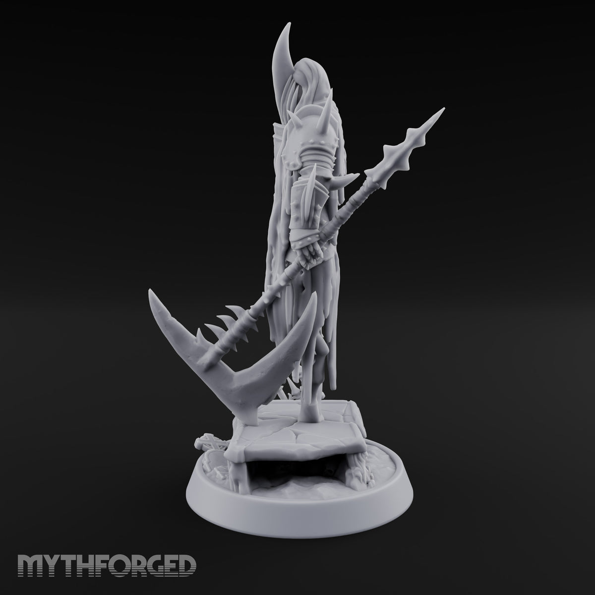 Cold Tresses Wraith Scythe Warrior A