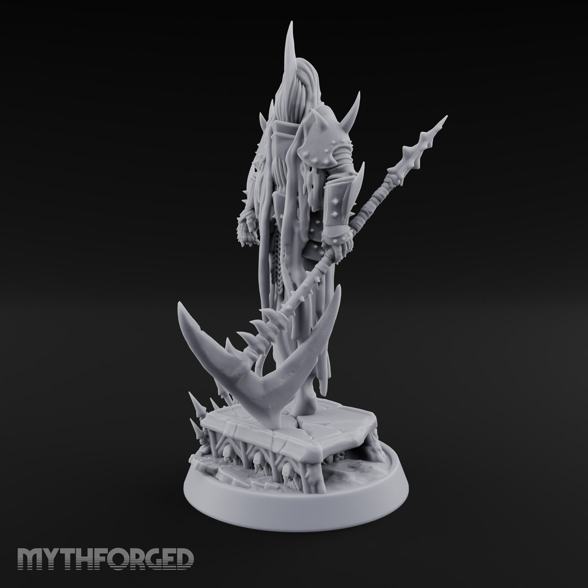 Cold Tresses Wraith Scythe Warrior A