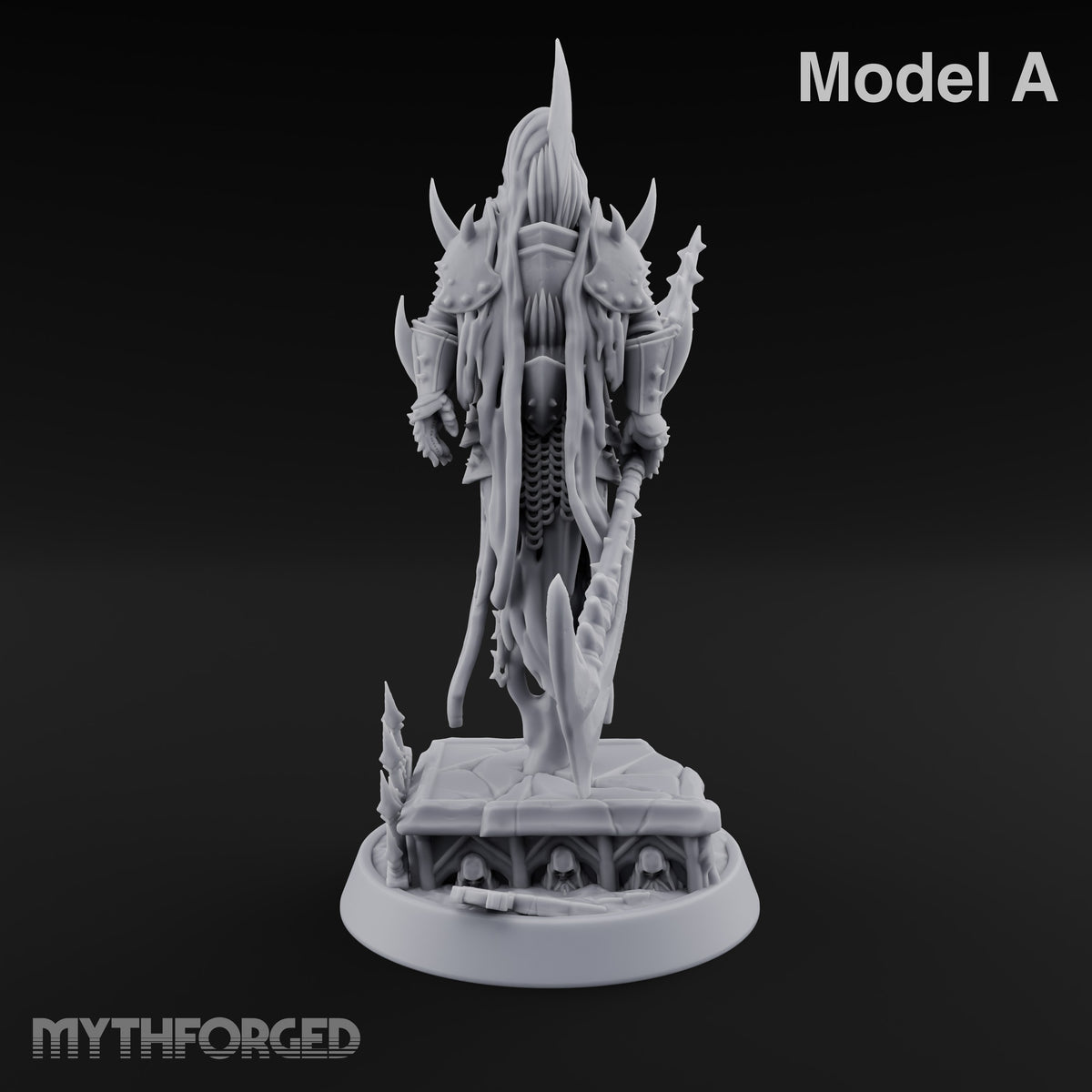 Cold Tresses Wraith Scythe Warrior A