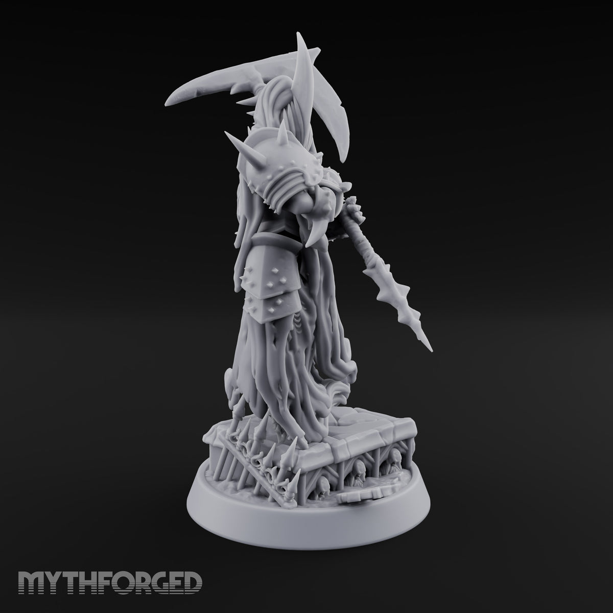 Cold Tresses Wraith Scythe Warrior B