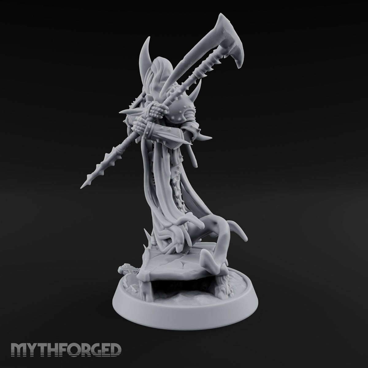 Cold Tresses Wraith Scythe Warrior B