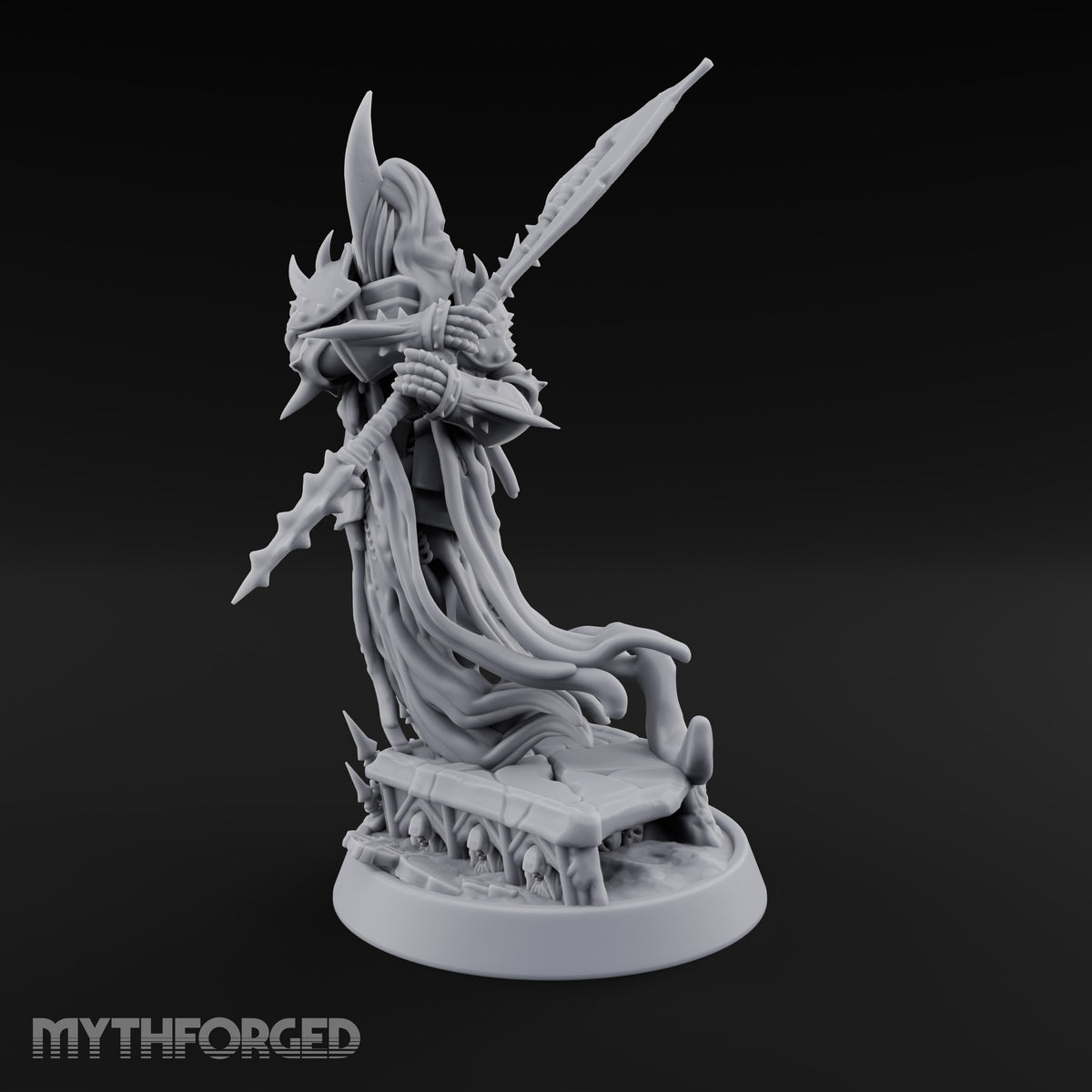 Cold Tresses Wraith Scythe Warrior B