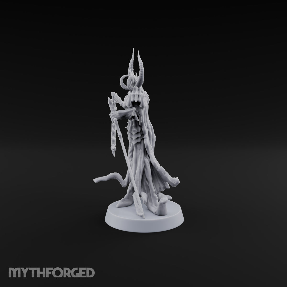 Drags a Spine, Trails a Hem Bone Devil Warrior — A