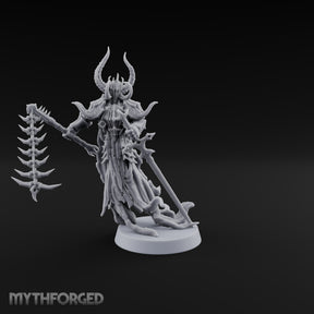 Drags a Spine, Trails a Hem Bone Devil Warrior — A