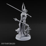 Drags a Spine, Trails a Hem Bone Devil Warrior — B