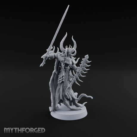 Drags a Spine, Trails a Hem Bone Devil Warrior — C