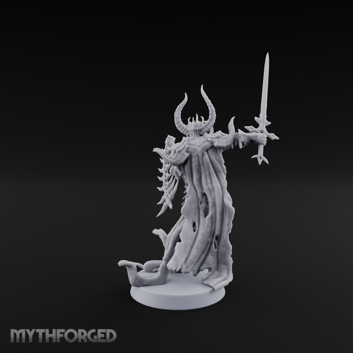 Drags a Spine, Trails a Hem Bone Devil Warrior — C