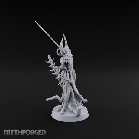 Drags a Spine, Trails a Hem Bone Devil Warrior — C