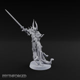 Drags a Spine, Trails a Hem Bone Devil Warrior — C