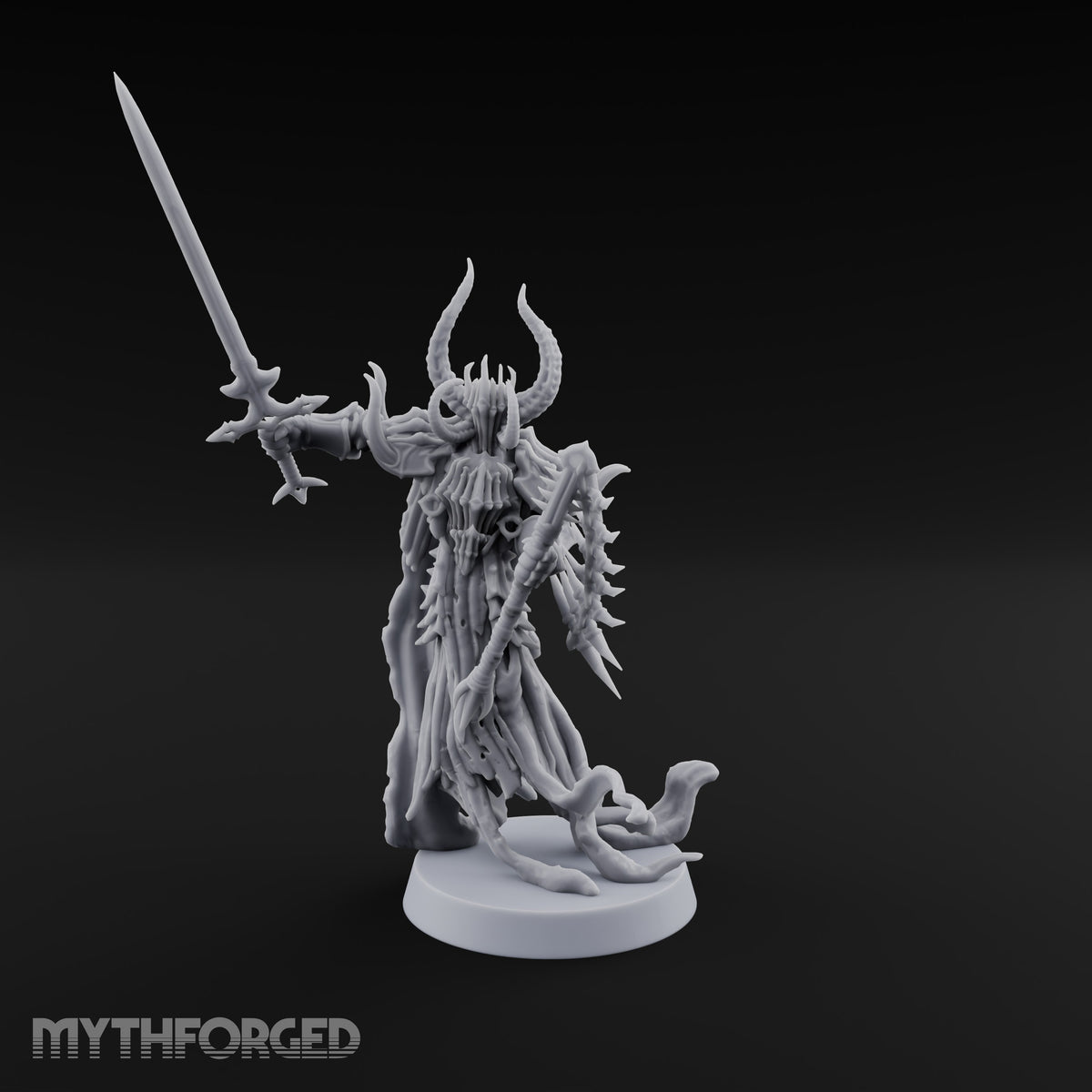 Drags a Spine, Trails a Hem Bone Devil Warrior — C