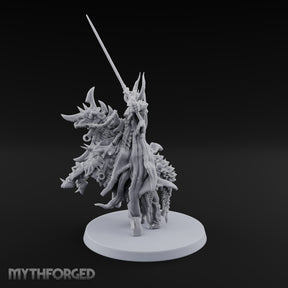 Blade Up, Horns Forward Death Knight Rider