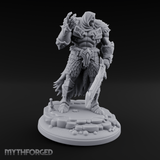 Corrupted Viking Warlord Miniature for Dungeons and Dragons, Pathfinder or other TTRPGs