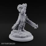 Corrupted Viking Warlord Miniature for Dungeons and Dragons, Pathfinder or other TTRPGs
