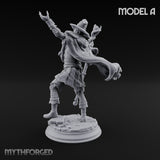 Corruption Spreading Human Warlock A Miniature for Dungeons and Dragons, Pathfinder or other TTRPGs