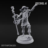 Corruption Spreading Human Warlock A Miniature for Dungeons and Dragons, Pathfinder or other TTRPGs