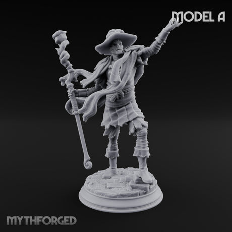 Corruption Spreading Human Warlock A Miniature for Dungeons and Dragons, Pathfinder or other TTRPGs
