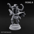 Corruption Spreading Human Warlock B Miniature for Dungeons and Dragons, Pathfinder or other TTRPGs