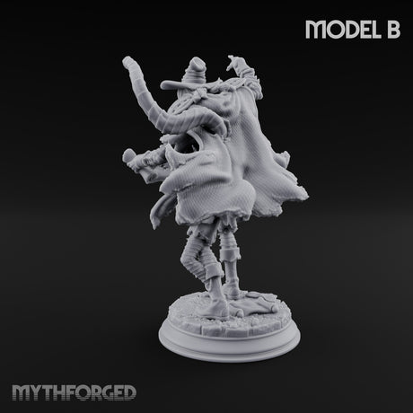 Corruption Spreading Human Warlock B Miniature for Dungeons and Dragons, Pathfinder or other TTRPGs