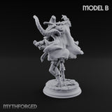 Corruption Spreading Human Warlock B Miniature for Dungeons and Dragons, Pathfinder or other TTRPGs