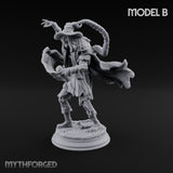 Corruption Spreading Human Warlock B Miniature for Dungeons and Dragons, Pathfinder or other TTRPGs