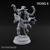 Corruption Spreading Human Warlock B Miniature for Dungeons and Dragons, Pathfinder or other TTRPGs