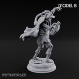 Corruption Spreading Human Warlock B Miniature for Dungeons and Dragons, Pathfinder or other TTRPGs