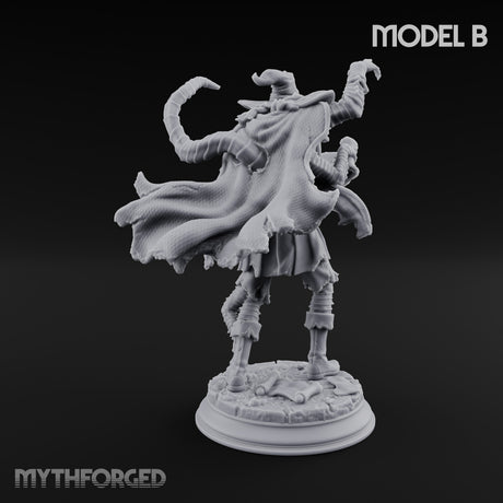 Corruption Spreading Human Warlock B Miniature for Dungeons and Dragons, Pathfinder or other TTRPGs