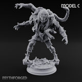 Corruption Spreading Human Warlock C Miniature for Dungeons and Dragons, Pathfinder or other TTRPGs