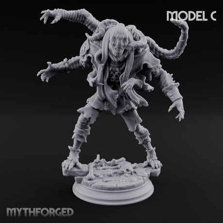 Corruption Spreading Human Warlock C Miniature for Dungeons and Dragons, Pathfinder or other TTRPGs