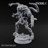 Corruption Spreading Human Warlock C Miniature for Dungeons and Dragons, Pathfinder or other TTRPGs