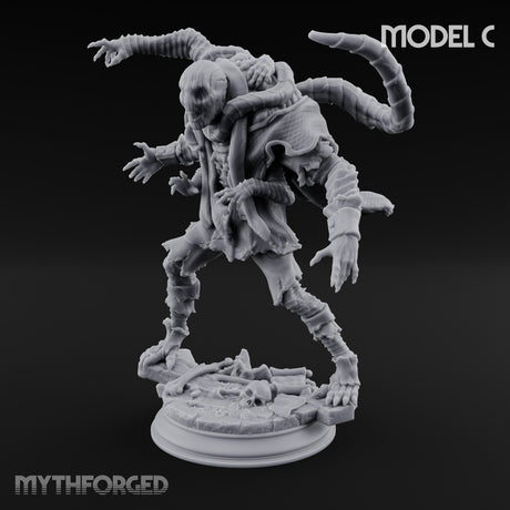 Corruption Spreading Human Warlock C Miniature for Dungeons and Dragons, Pathfinder or other TTRPGs