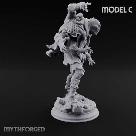 Corruption Spreading Human Warlock C Miniature for Dungeons and Dragons, Pathfinder or other TTRPGs