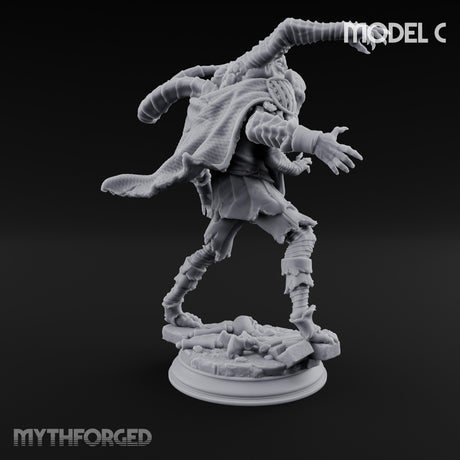Corruption Spreading Human Warlock C Miniature for Dungeons and Dragons, Pathfinder or other TTRPGs