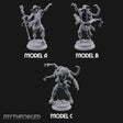 Corruption Spreading Human Warlocks Miniature for Dungeons and Dragons, Pathfinder or other TTRPGs