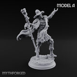 Corruption Spreading Human Warlocks Miniature for Dungeons and Dragons, Pathfinder or other TTRPGs