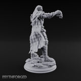 Skull Taunting Human Barbarian Miniature for Dungeons and Dragons, Pathfinder or other TTRPGs