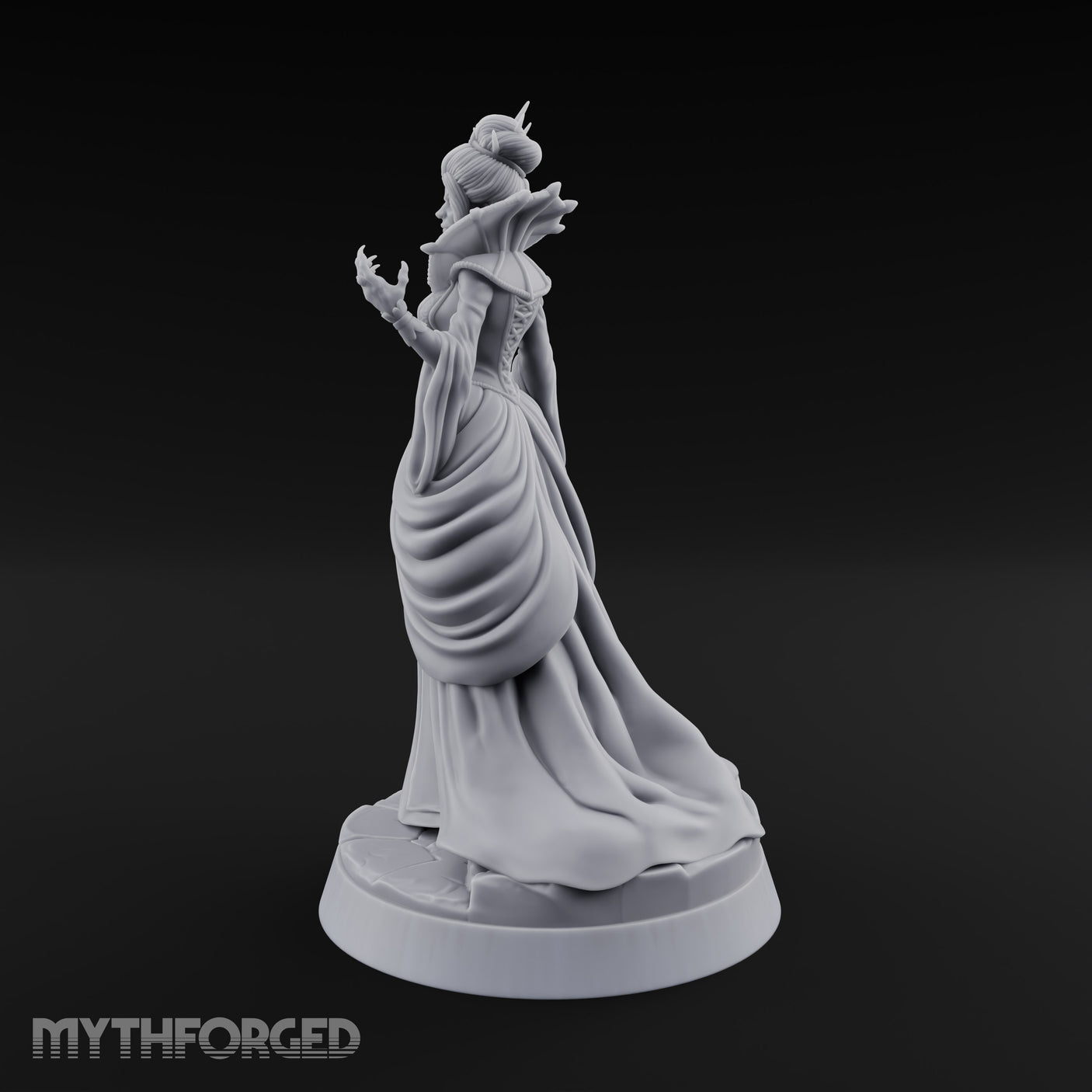 Withering Glare Vampire Countess Miniature for Dungeons and Dragons, Pathfinder or other TTRPGs