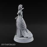 Withering Glare Vampire Countess Miniature for Dungeons and Dragons, Pathfinder or other TTRPGs