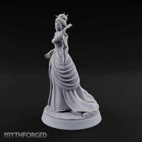 Withering Glare Vampire Countess Miniature for Dungeons and Dragons, Pathfinder or other TTRPGs