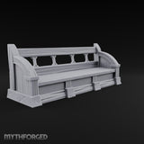 Objection Sustained, Furniture Assembled Wooden Courtroom Furniture B