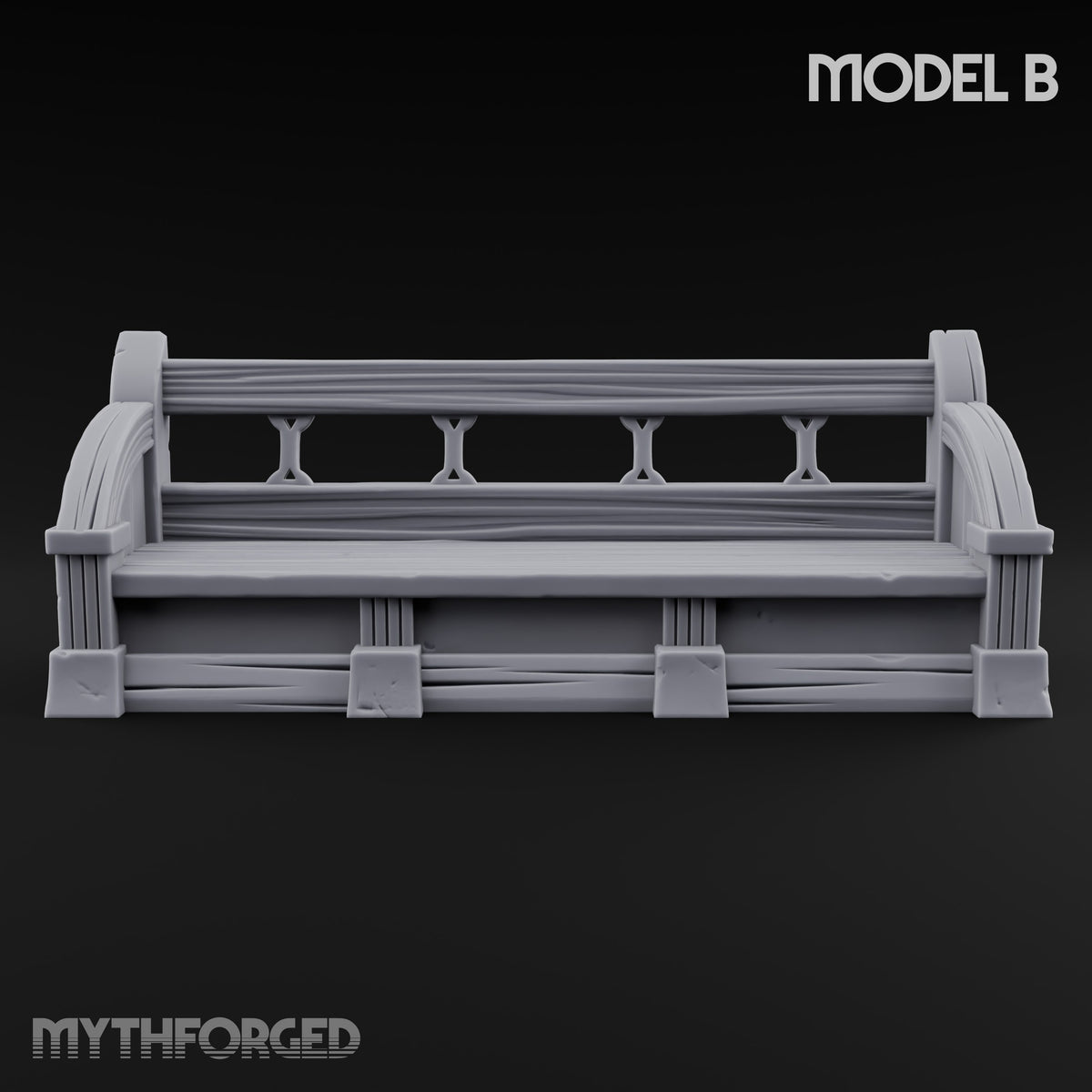 Objection Sustained, Furniture Assembled Wooden Courtroom Furniture Set — B
