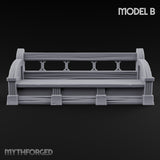 Objection Sustained, Furniture Assembled Wooden Courtroom Furniture B