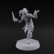 Cackling And Prancing Human Jester Miniature for Dungeons and Dragons, Pathfinder or other TTRPGs