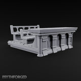 Objection Sustained, Furniture Assembled Wooden Courtroom Furniture Set — D