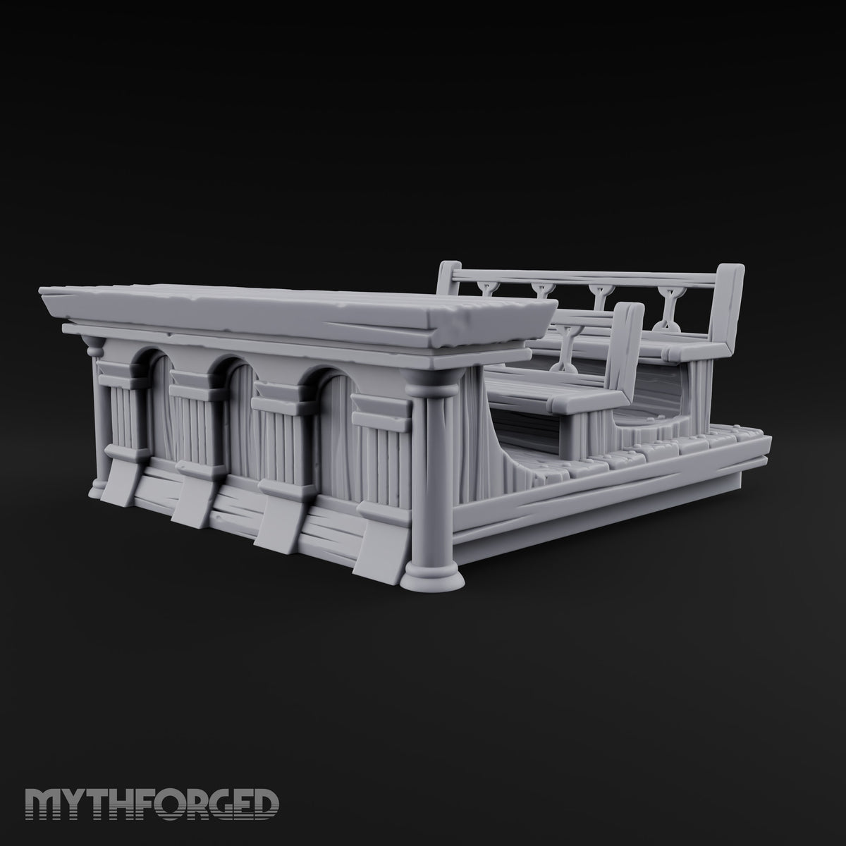 Objection Sustained, Furniture Assembled Wooden Courtroom Furniture D