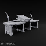 Objection Sustained, Furniture Assembled Wooden Courtroom Furniture Set — E